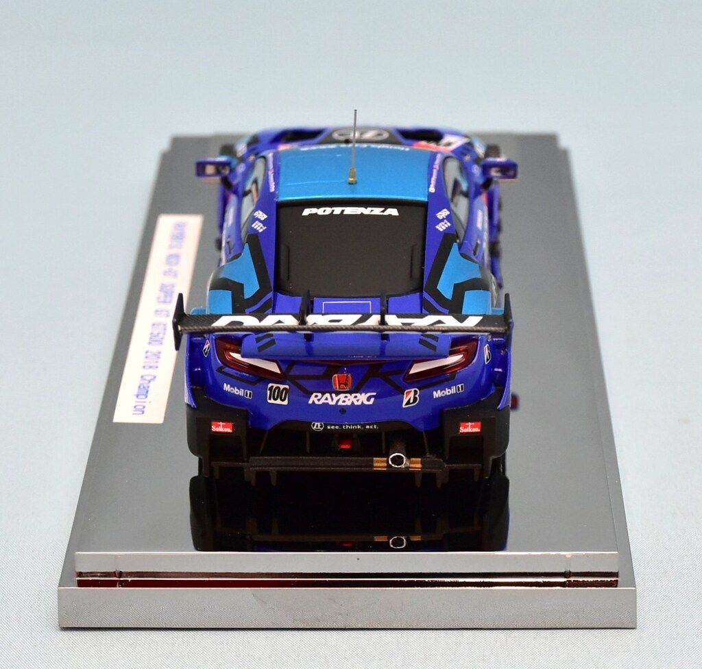 EBBRO 1/43 RAYBRIG NSX-GT SUPER GT GT500 2018 Champion Car No.100