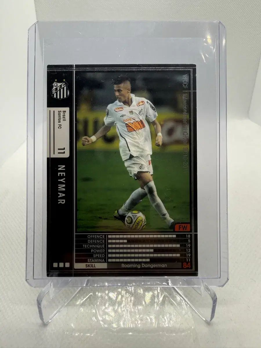 panini パニーニ wccfサッカーカード 10/11 Panini パニーニ WCCF ネイマール ルーキー サッカーカード
