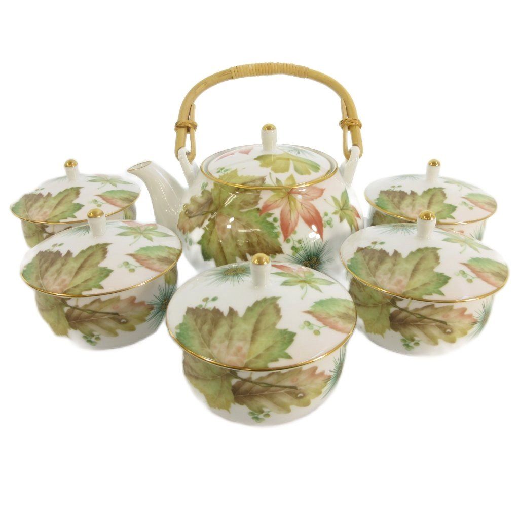 Noritake ノリタケ スタジオコレクション ティーセット 美品 花柄 金彩 Noritake ノリタケ スタジオコレクション ティーセット 美品 花柄 金彩