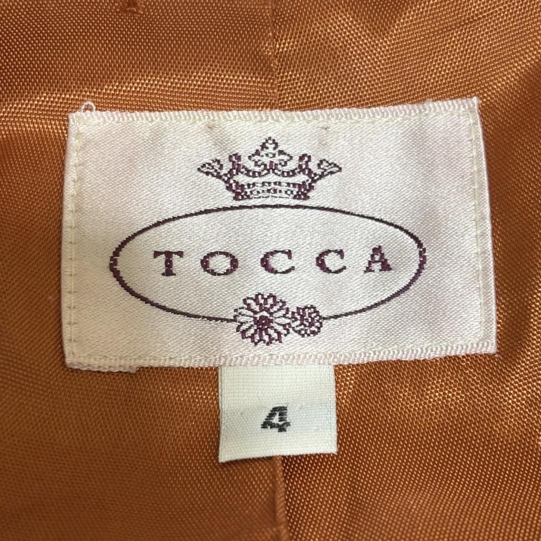 美品】TOCCA ウール Aライン ロングコート 4 ブラウン - メルカリ