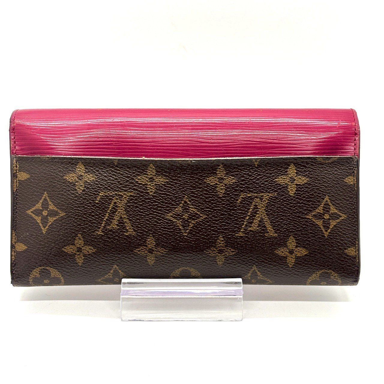 内側に、私の華】 LOUIS VUITTON ポルトフォイユ マリールーロン