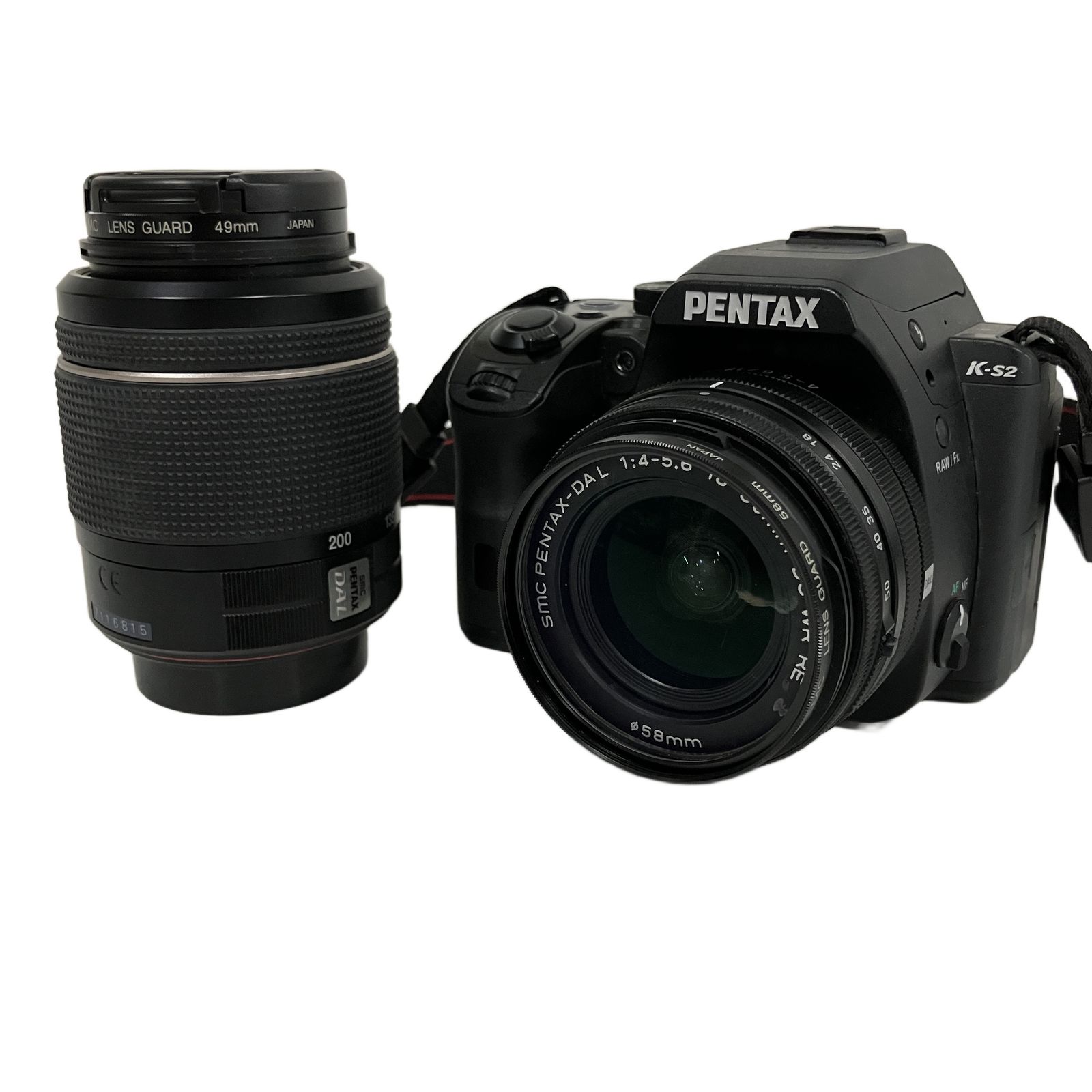 PENTAX ペンタックス K-S2 ボディ f4-5.6 18-50mm f4-5.6 50-200mm