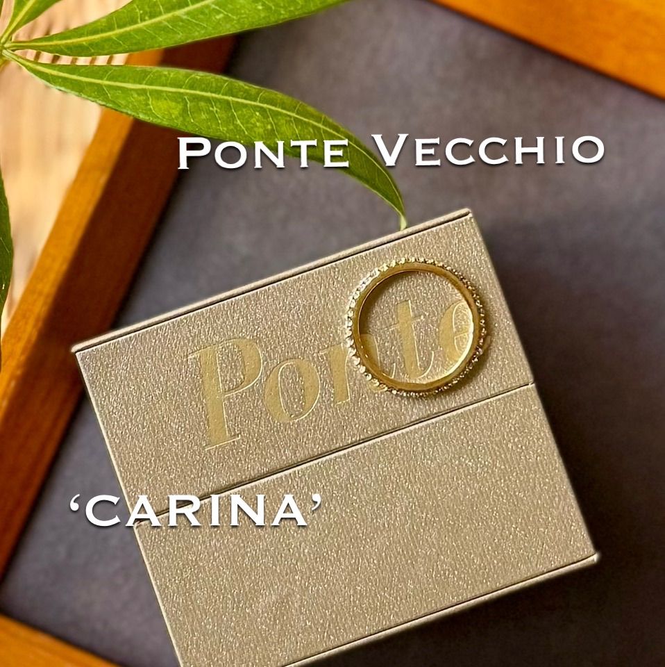 ポンテヴェキオ◇カリーナ*9号*サファイアリング*フルエタニティ*K18