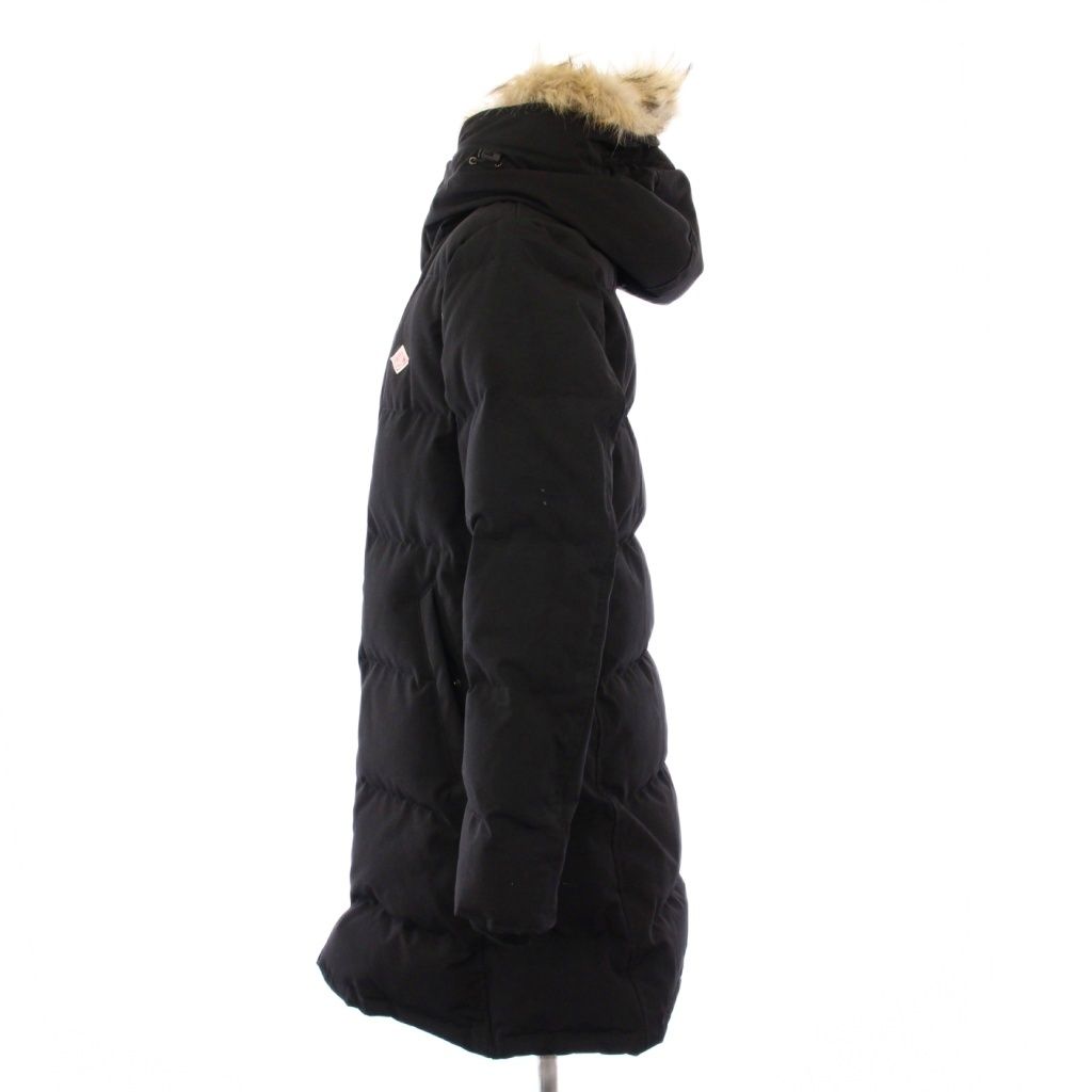 ダントン DANTON ダウンコート アウター ロング フード フェイクファー