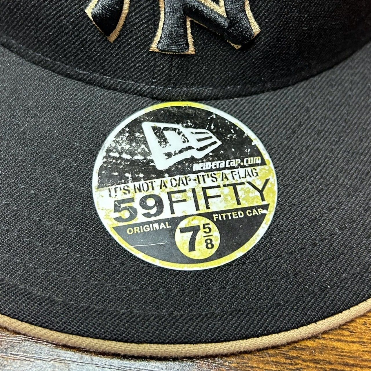 D87 ニューエラ 59fifty ヤンキース usa生地 ヴィンテージ1710 - メルカリ