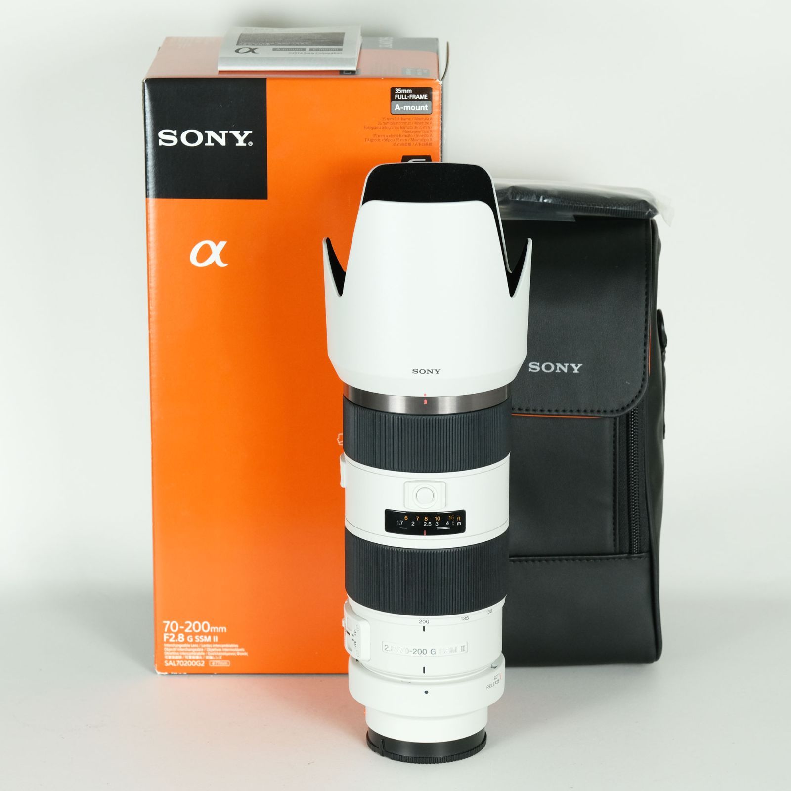 新品同様] SONY 70-200mm F2.8 G SSM II SAL70200G2 | SONY Aマウント