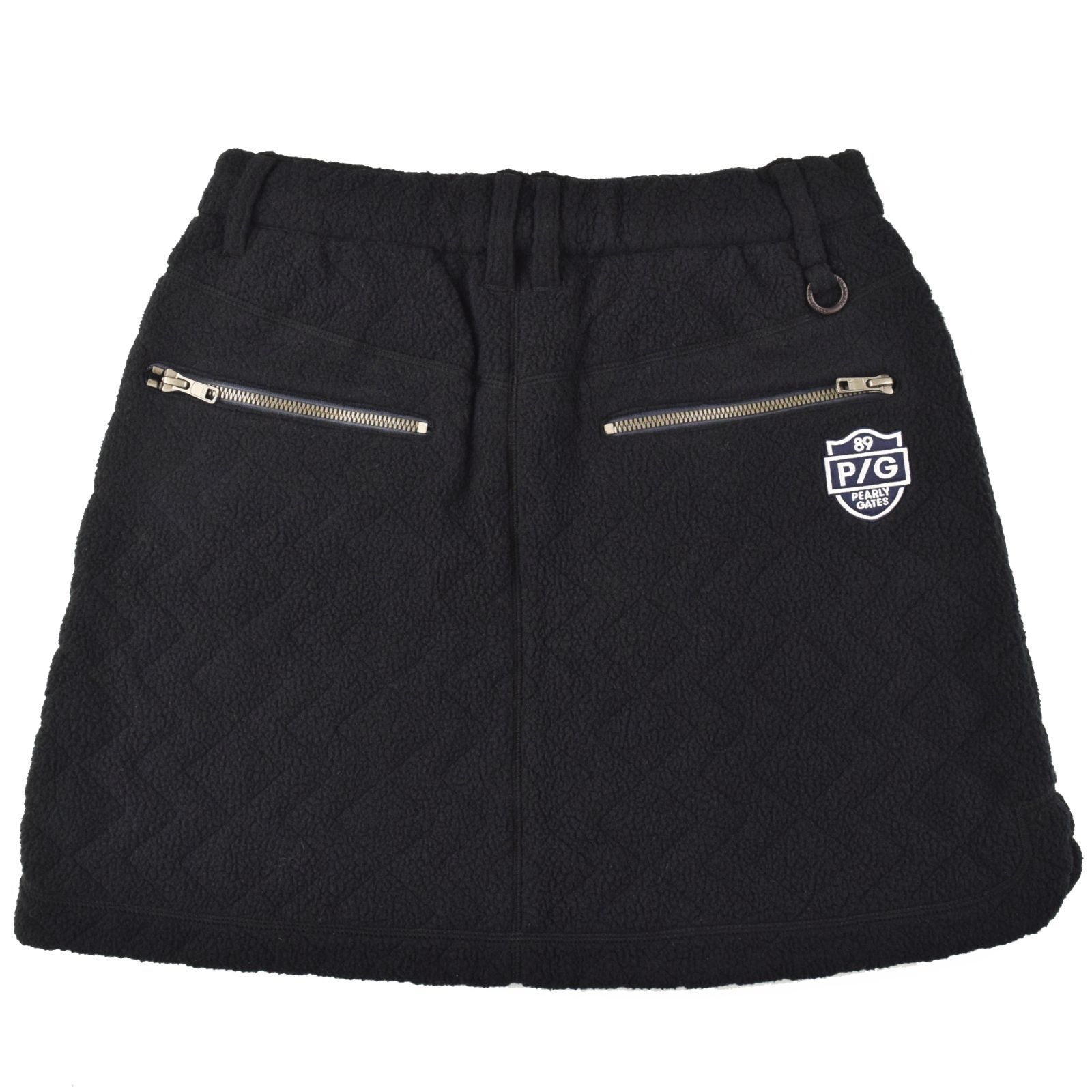 とらこ パーリーゲイツ ニットフリース×DIAPLEX スカート 0 サイズ：0・S・新品】パーリーゲイツ 軽くて暖かいPOLARTEC フリース