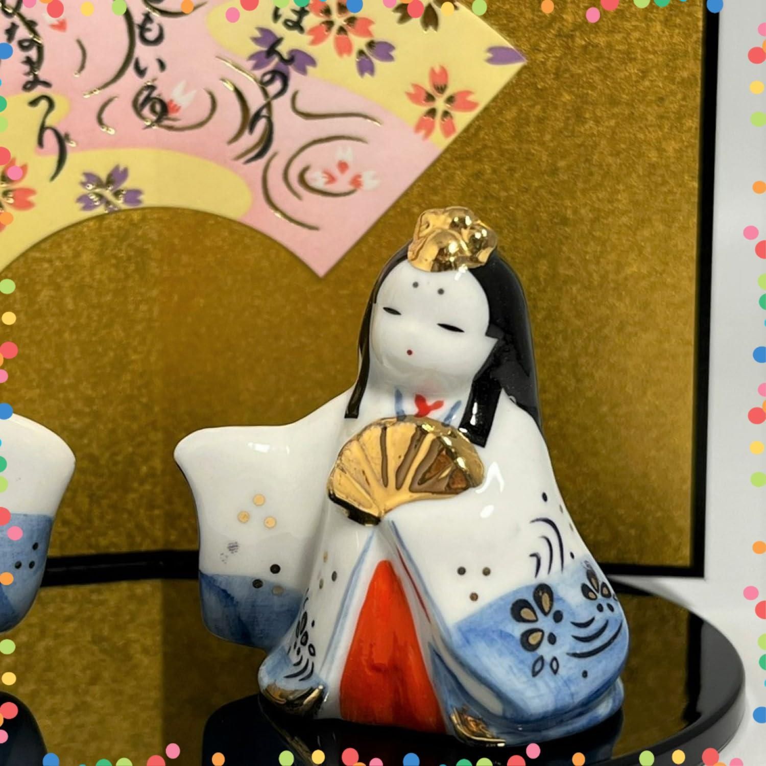 在庫セール】桃の節句 ひな人形 染錦 睦立 雛 2218 - メルカリ