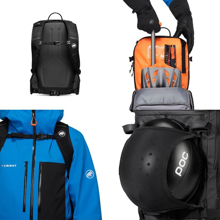 バックパック マムート ニルヴァーナ 22 MAMMUT Nirvana 22 Black 22L