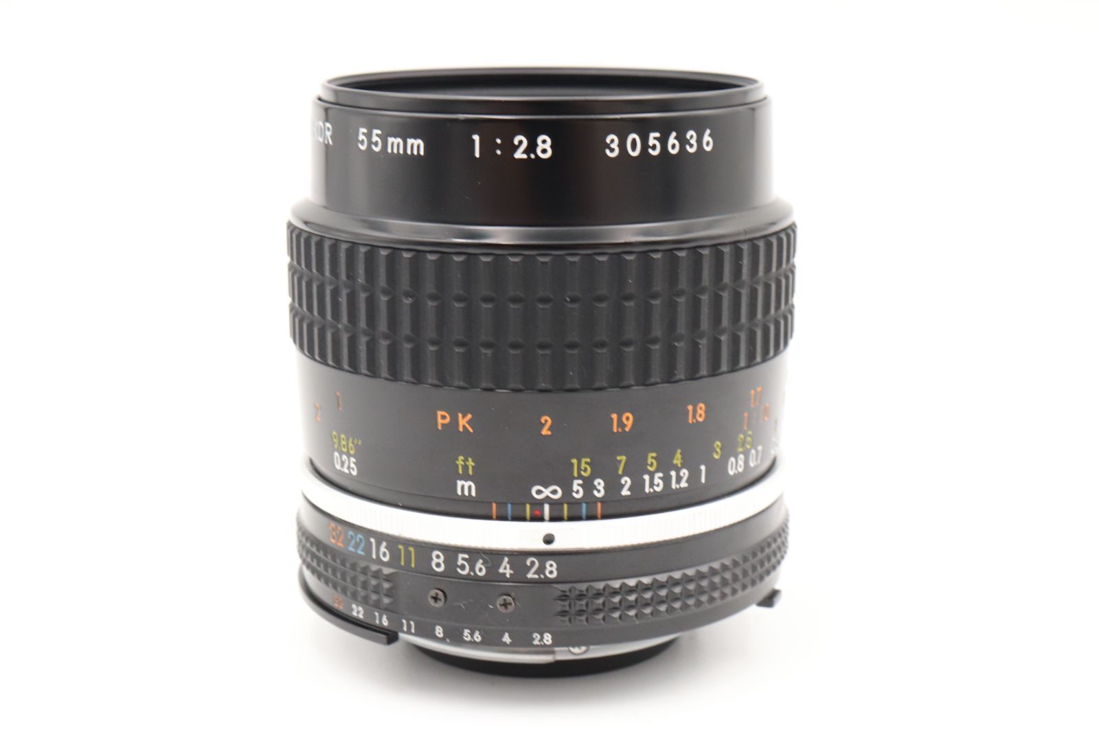 カメラ 美品☆Nikon Ai-S Micro-NIKKOR 55mm F2.8 ニコン マイクロ