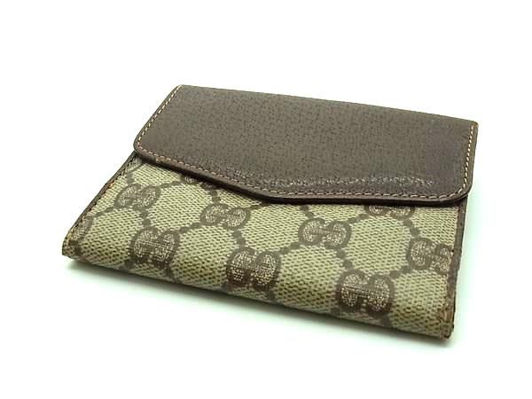 GUCCI グッチ オールドグッチ ヴィンテージ レザー 二つ折り 財布
