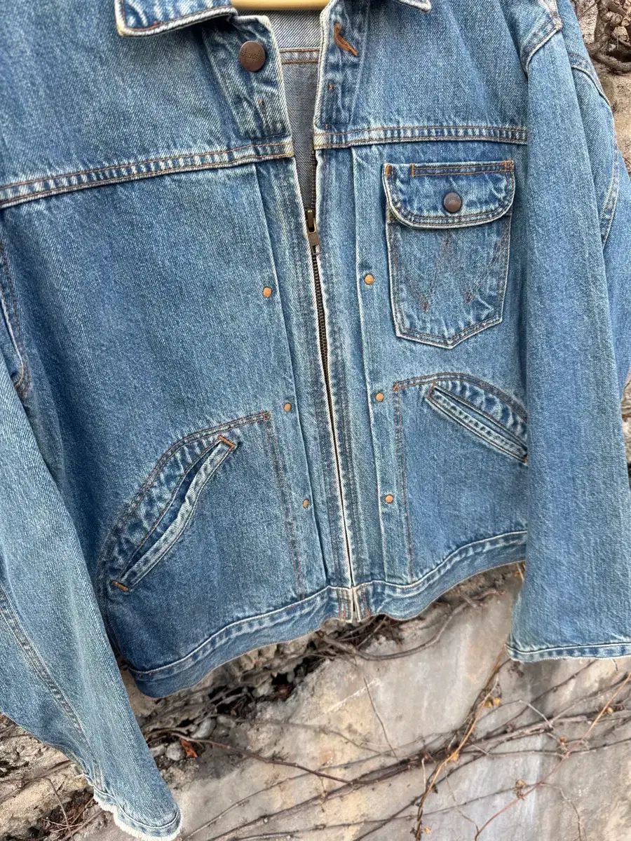 90s ラングラー ジャパン 11mjz ヴィンテージ 復刻 デニム トラッカー