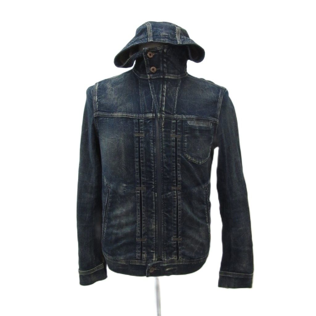 ディーゼル DIESEL デニムジャケット ジージャン Gジャン ミドル丈