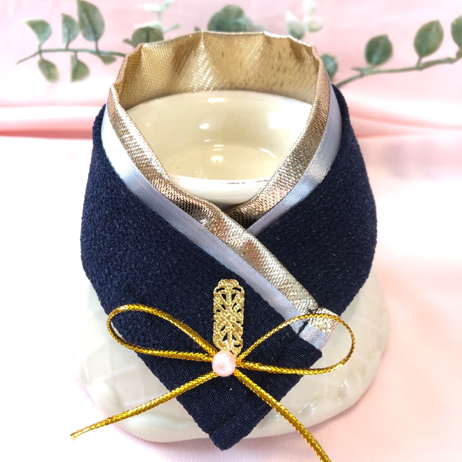 🎎お雛祭り十二単風🪭ちりめんつけ襟🎎業務用【20本】トリミング
