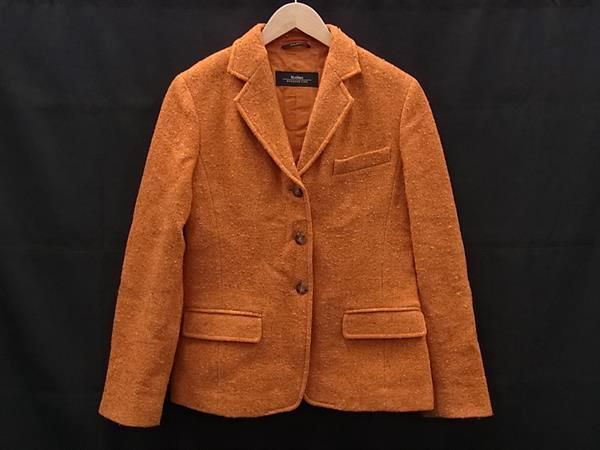 Max Mara マックスマーラ ウール80％×ナイロン20％ ジャケット  