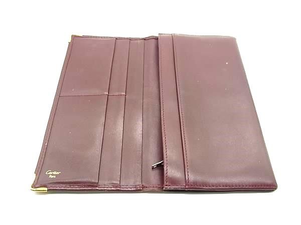Cartier カルティエ マストライン レザー 二つ折り 長財布 ウォレット