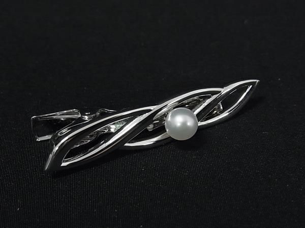 □美品□ MIKIMOTO ミキモト 本真珠 アコヤ真珠 パール約7mm SV925