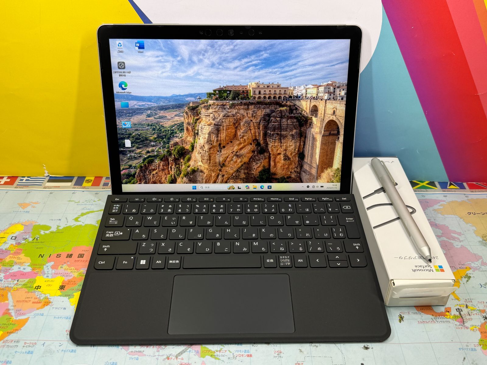 極美品 Surface Go 2 ペン キーボード LTE Office2024 - メルカリ