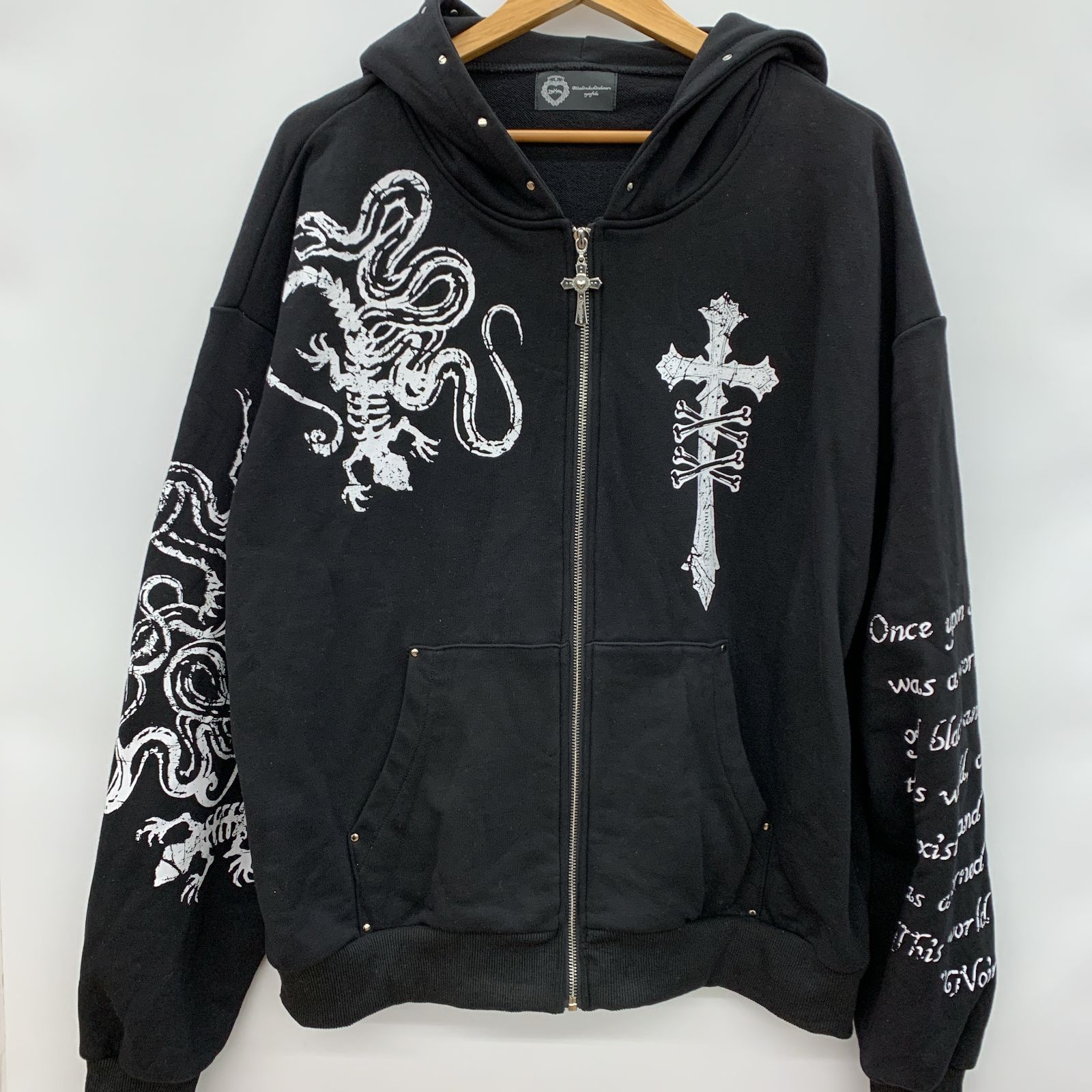 ディムモアール パーカー 美品】DimMoire ディムモアール/魔導士パーカーBlack - メルカリ