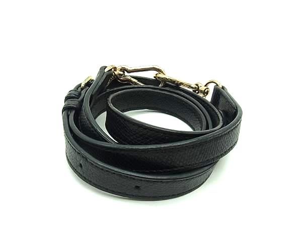 COACH コーチ レザー バッグ用 ショルダーストラップ 肩掛け ブラック