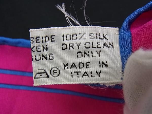 Cartier カルティエ マストライン シルク100% 大判 スカーフ ストール