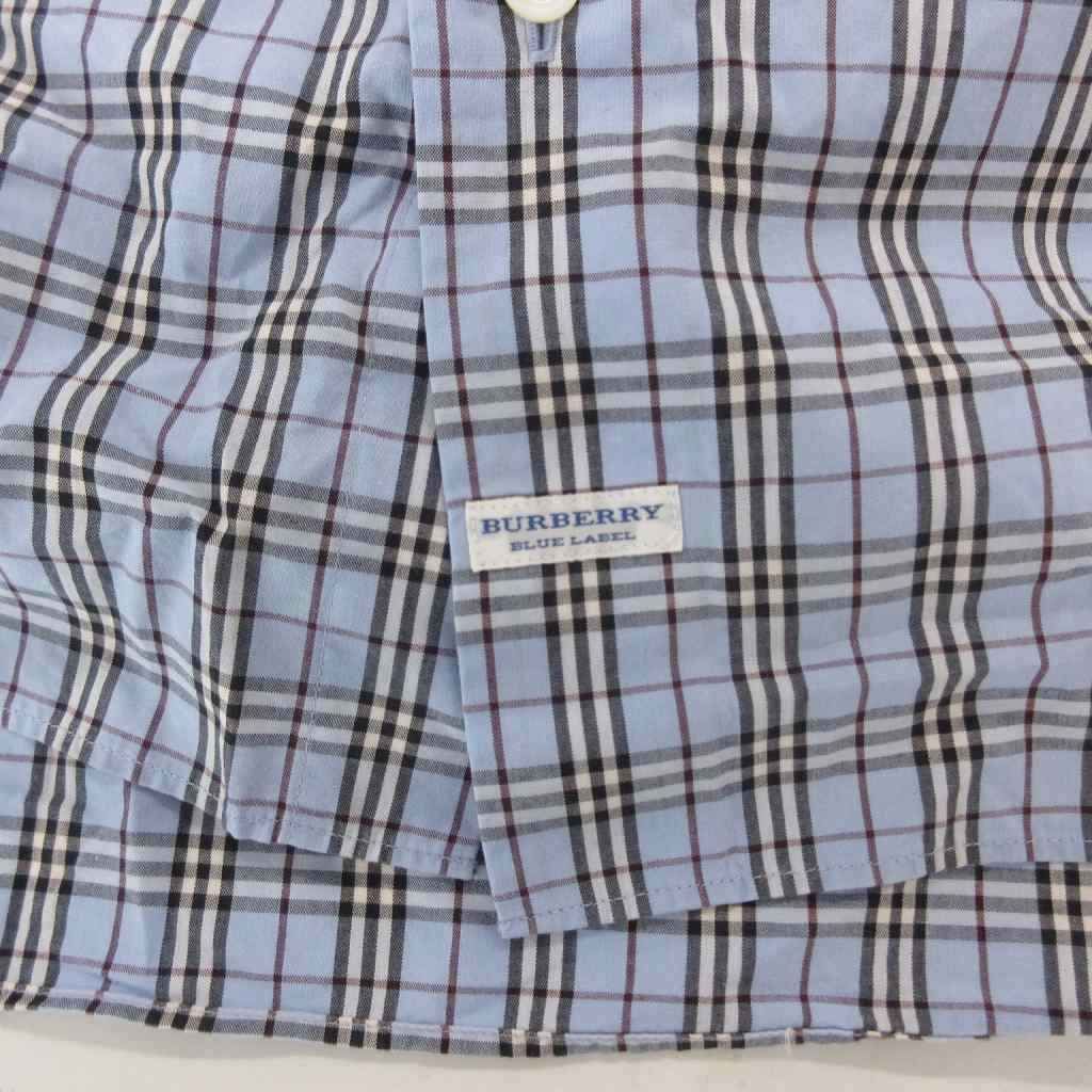 バーバリーブルーレーベル BURBERRY BLUE LABEL カジュアル シャツ L