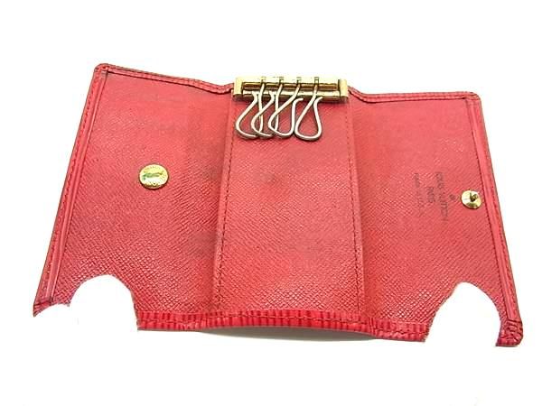 LOUIS VUITTON ルイヴィトン M63827 エピ ミュルティクレ4 4連 キー