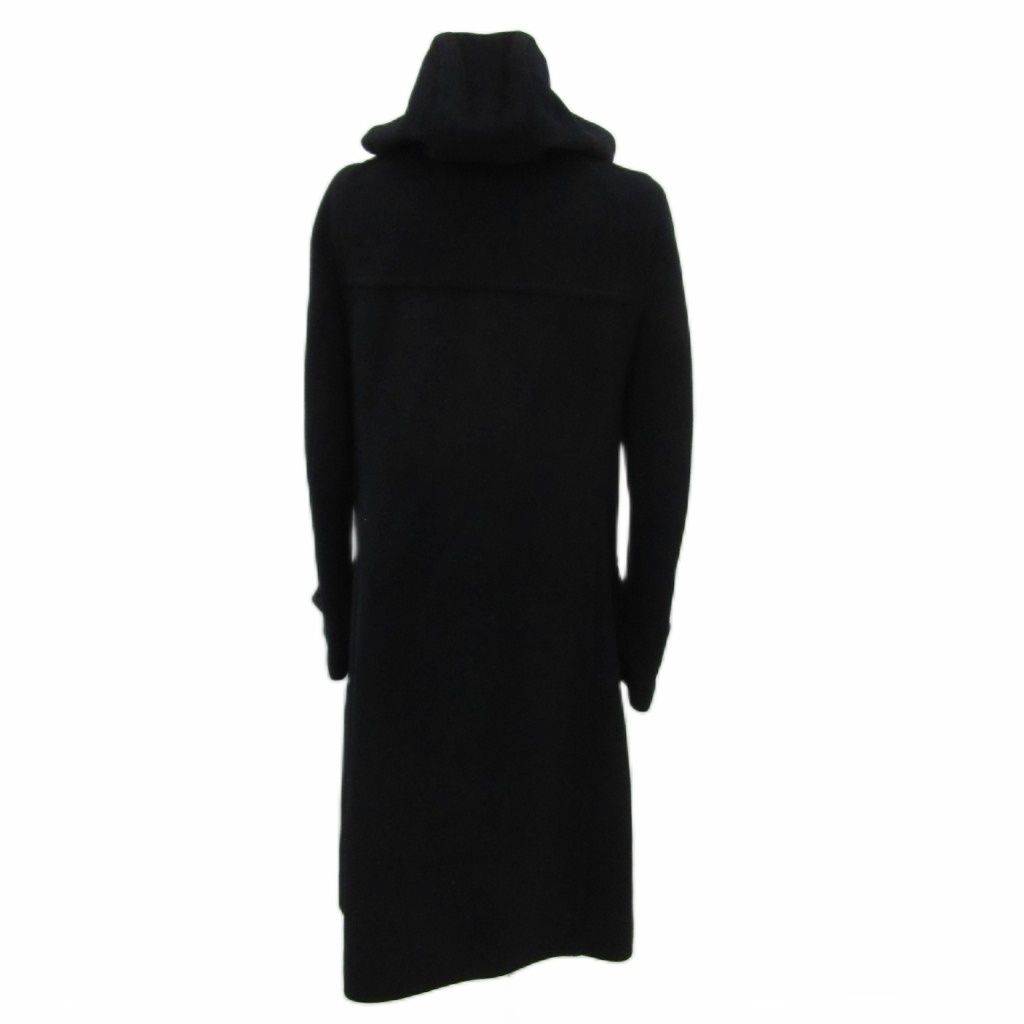 セオリー Theory コート ロング丈 フード付き アンゴラ混 カシミヤ混 2