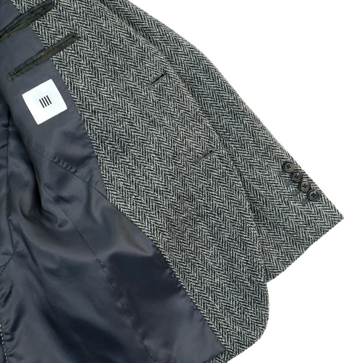 B3676】【美品】SUIT SELECT×HARRIS TWEED スーツセレクト ハリス