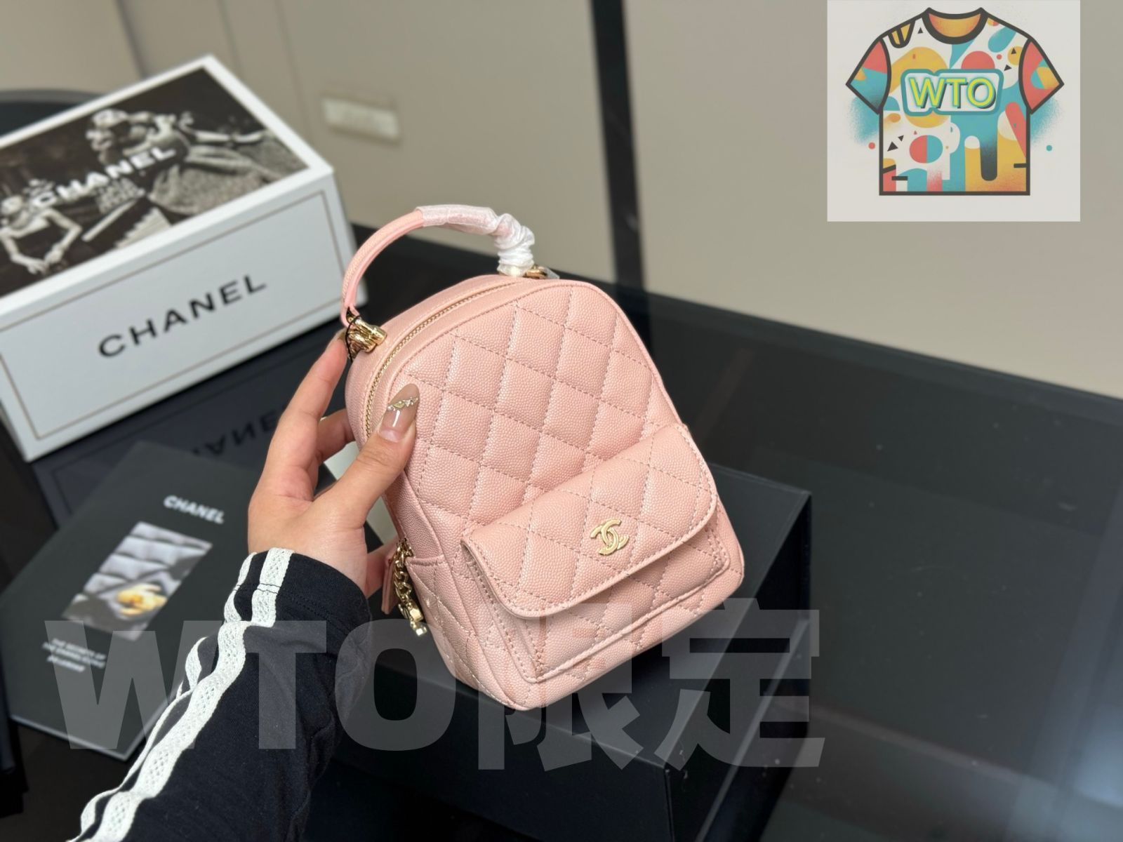 今日特価】Chanel 24c ミニダブルショルダーバッグ～可愛らしさ最大級
