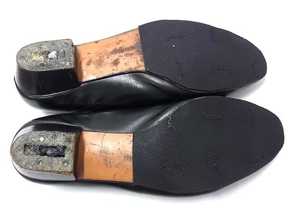 Salvatore Ferragamo フェラガモ ヴァラリボン レザー パンプス 表記