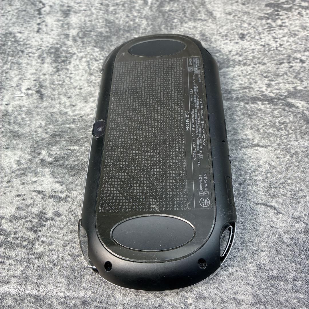  PS Vita 本体 ブラック pch 1100 動作未 本体 PS Vita(ヴィータ)