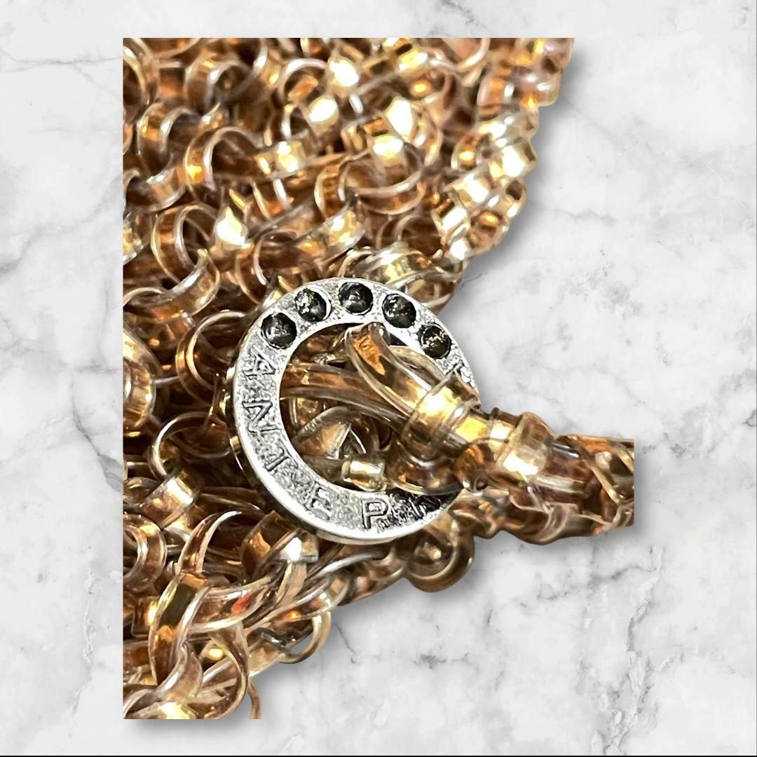 正規品 ANTEPRIMA アンテプリマ ワイヤーバッグ ゴールド トート