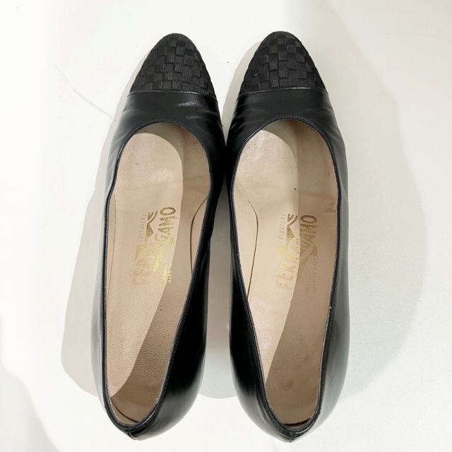 サルヴァトーレフェラガモ Salvatore Ferragamo パンプス ヒール