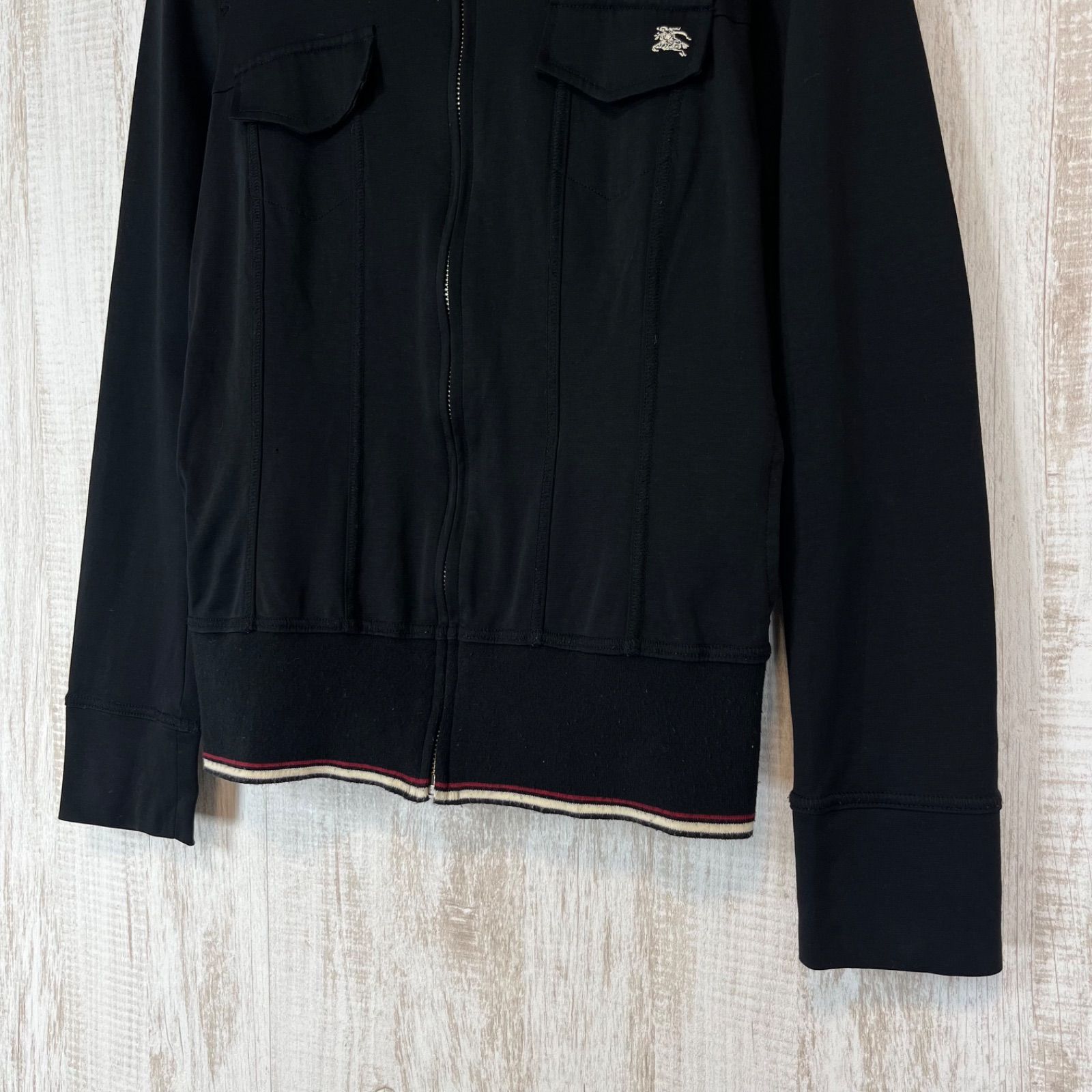BURBERRY BLUE LABEL バーバリーブルーレーベル ホースロゴ刺繍 