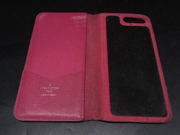 LOUIS VUITTON ルイヴィトン モノグラムマヒナ フォリオ iPhone 7Plus