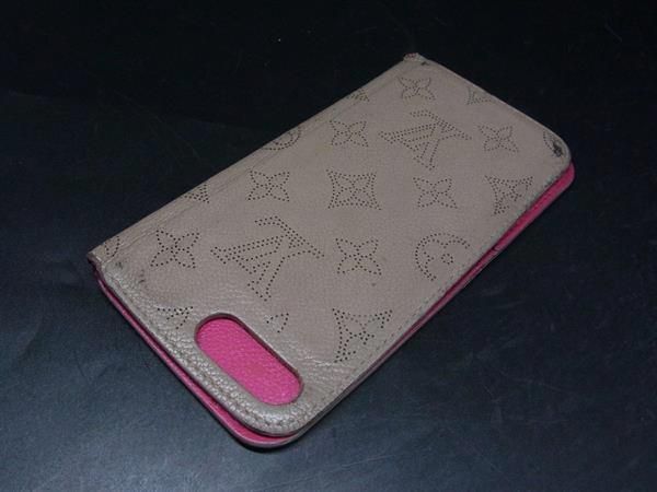 LOUIS VUITTON ルイヴィトン モノグラムマヒナ フォリオ iPhone 7Plus