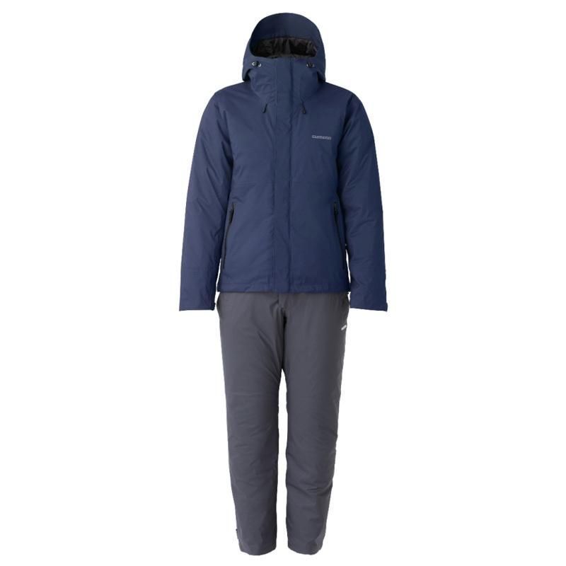 シマノ RB-001U デュラスト ウォーム Lサイズ パンツ単品 シマノ RB-001U デュラスト ウォームレインスーツ ネイビー 2XLサイズ