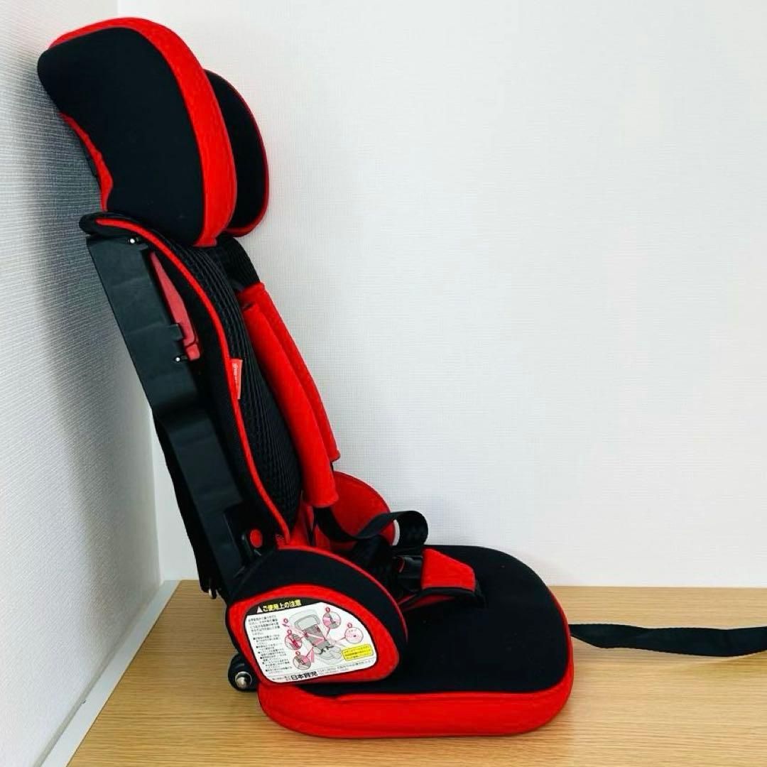 日本育児 チャイルドシート トラベルベスト ECプラス レッド 赤黒 送料