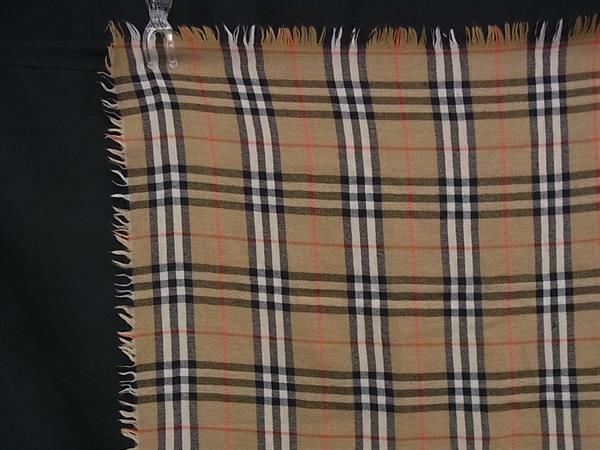 Burberrys バーバリーズ ノバチェック ウール100% フリンジ ストール