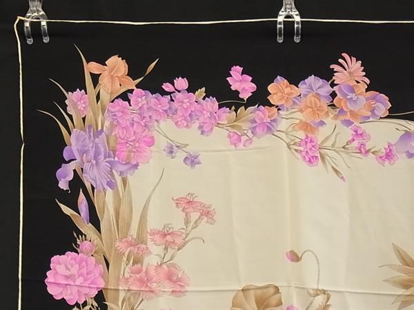 【LEONARD】大判ショール　スカーフ　とても上品なカラー　美品♪ LEONARD】大判ショール スカーフ とても上品なカラー 美品