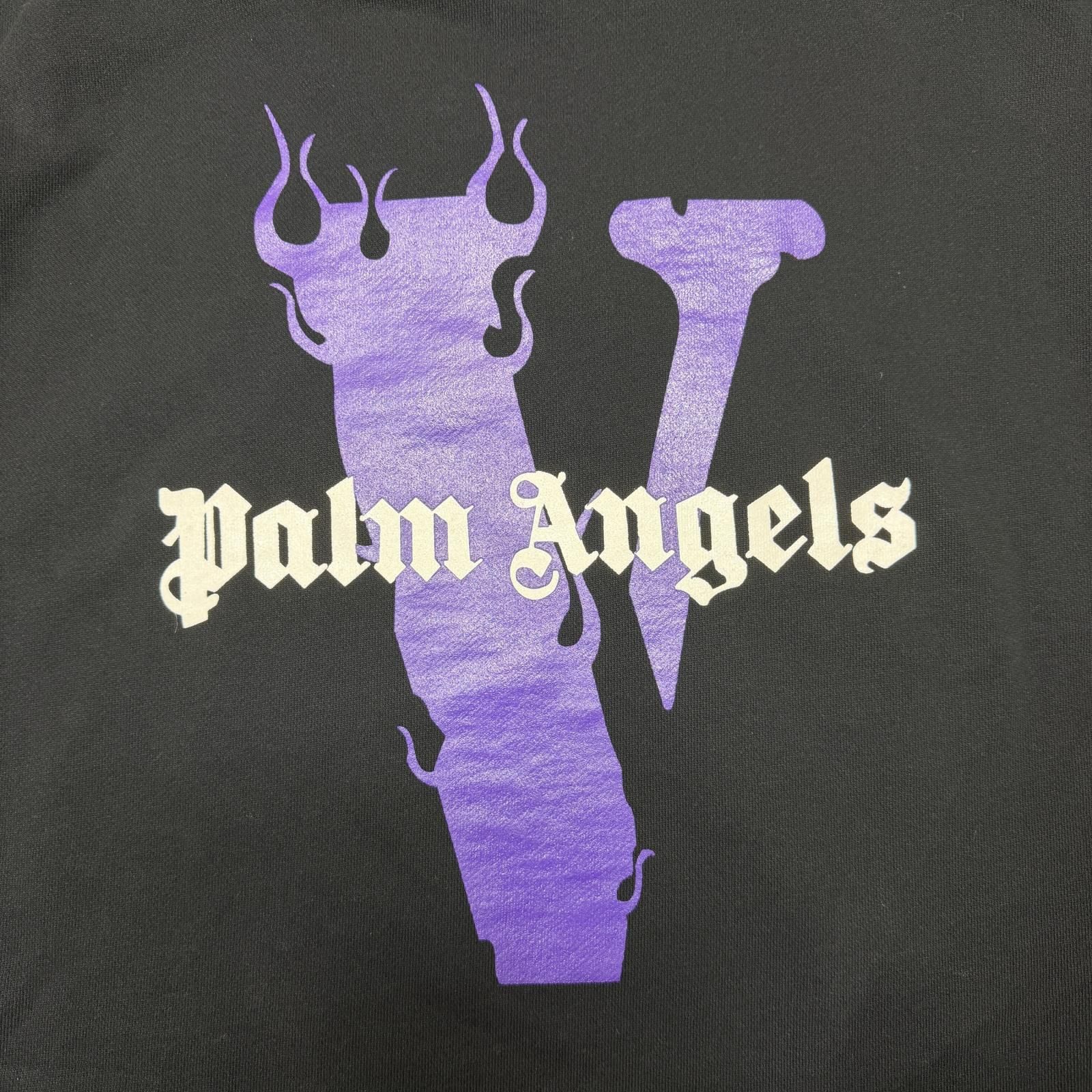PALM ANGELS × VLONE LOGO HOODIE ロゴフーディー スウェットパーカー 