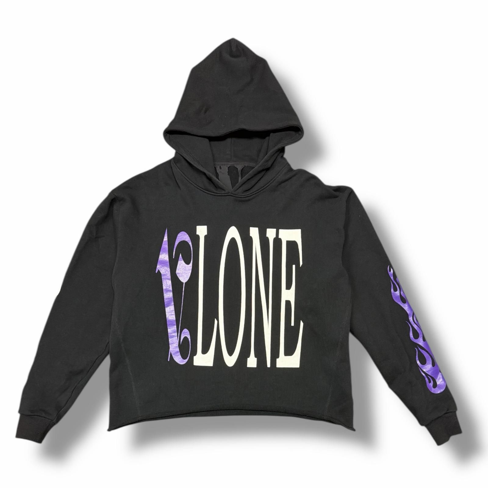 PALM ANGELS × VLONE LOGO HOODIE ロゴフーディー スウェットパーカー 