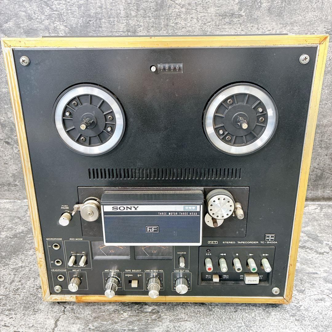 SONY オープンリールプレーヤー ジャンク 通電ok - メルカリ