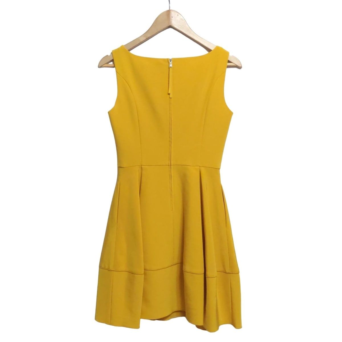 フォクシーイエローノースリーブ ワンピース FOXEY NEW YORK(フォクシーニューヨーク) ワンピース サイズ38 M