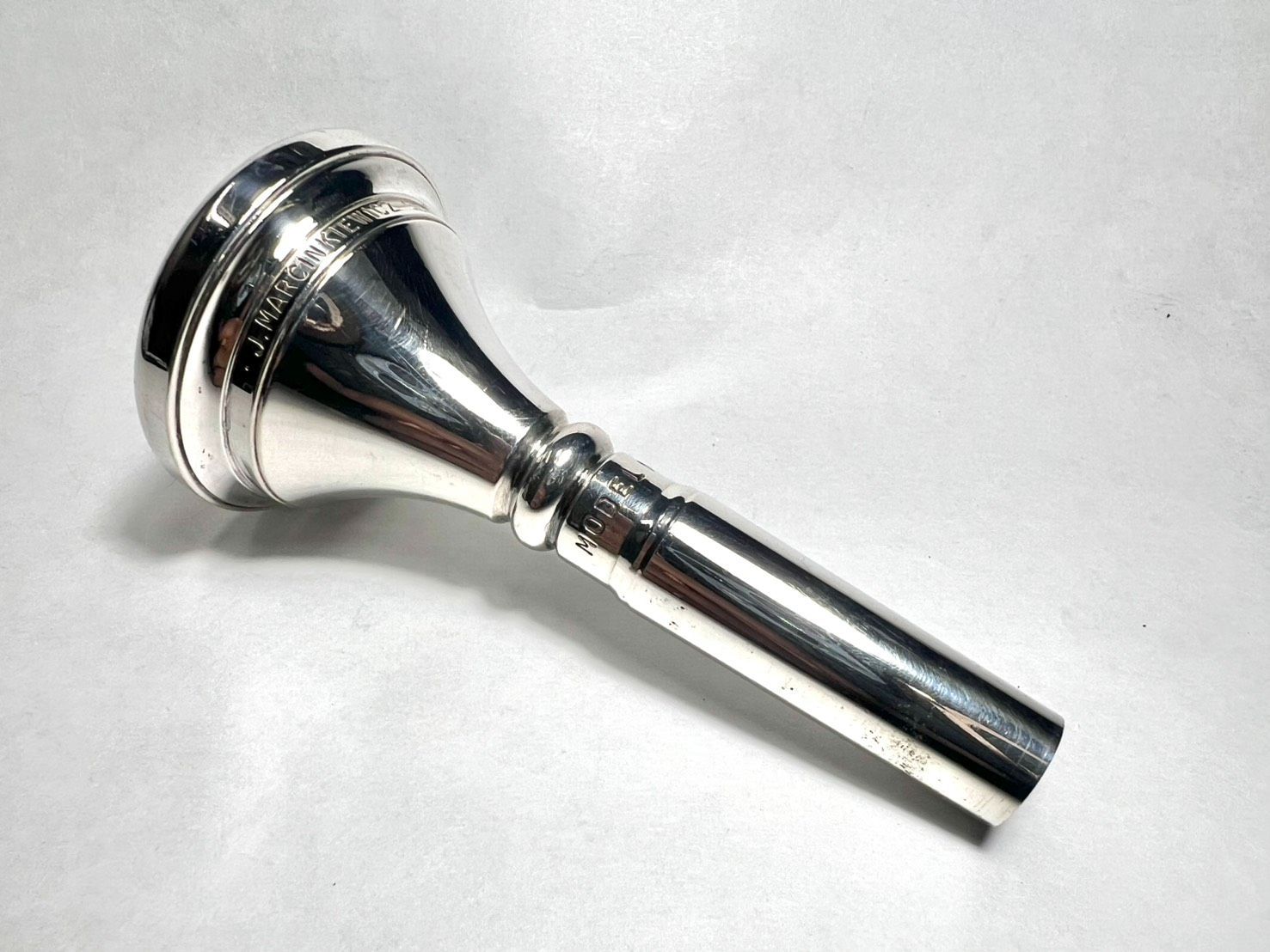 マーシンキウィツ トロンボーン用マウスピース No.6E 細管用【服部