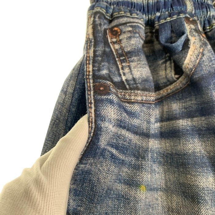 US アス Fake Vintage Denim Easy Pants フェイクヴィンテージデニム