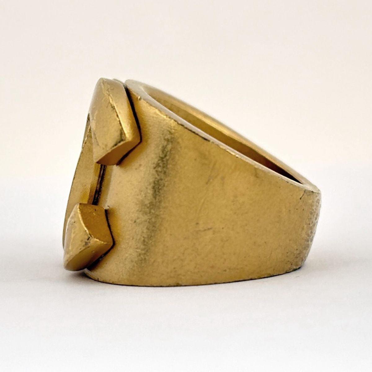 シャネル CHANEL ココマーク リング 指輪 リング 13号 GP ゴールド