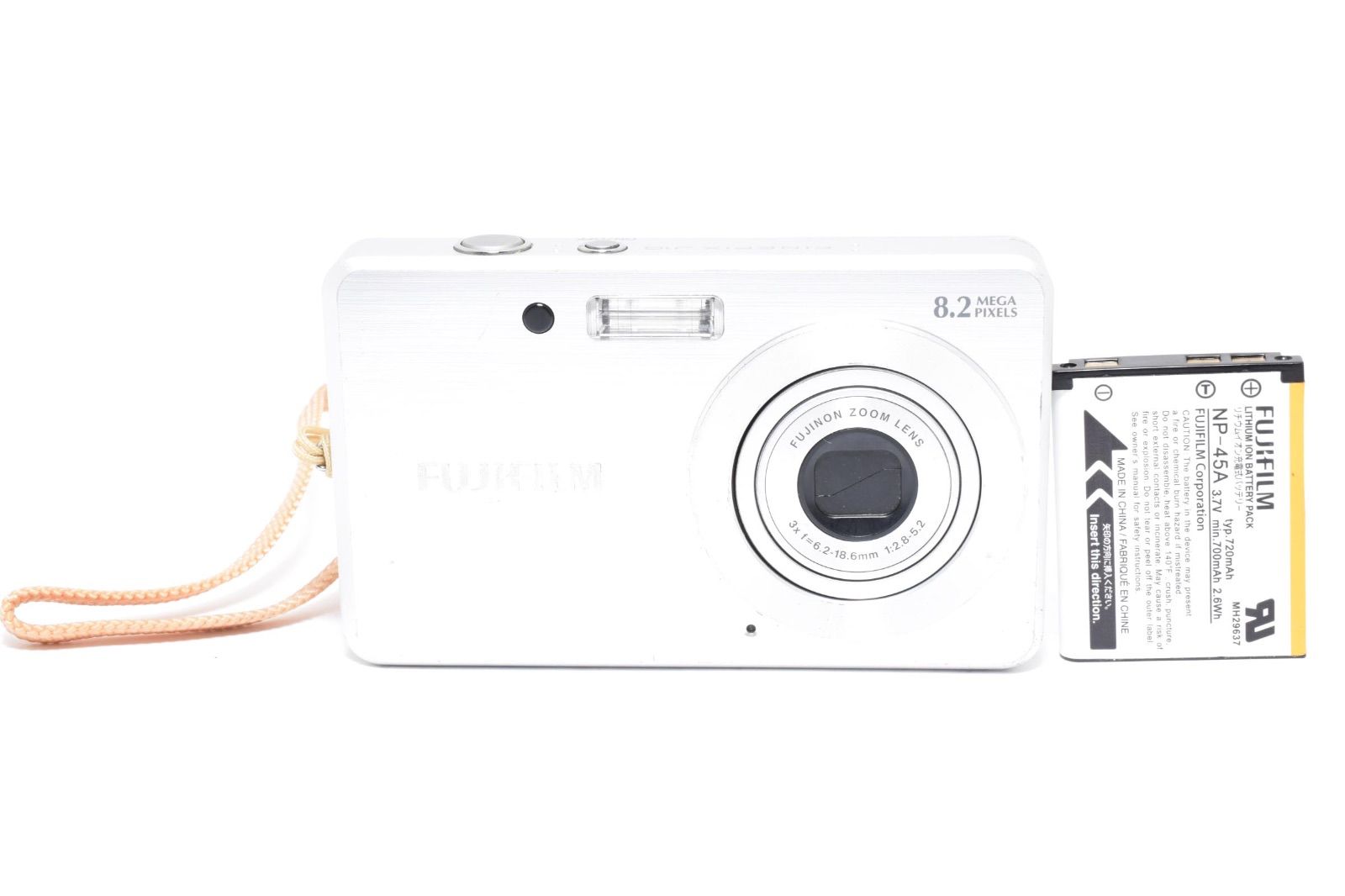 フジフィルム FUJIFILM FINEPIX J10 シルバー コンパクトデジタル