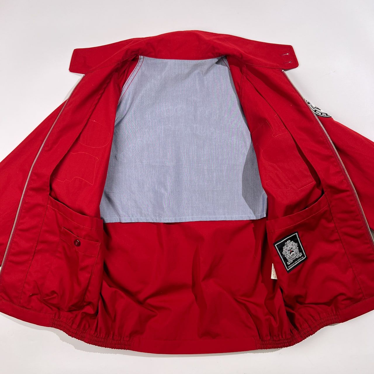 美品 VAN JAC ヴァンヂャケット アーチロゴ ワッペン ドリズラー